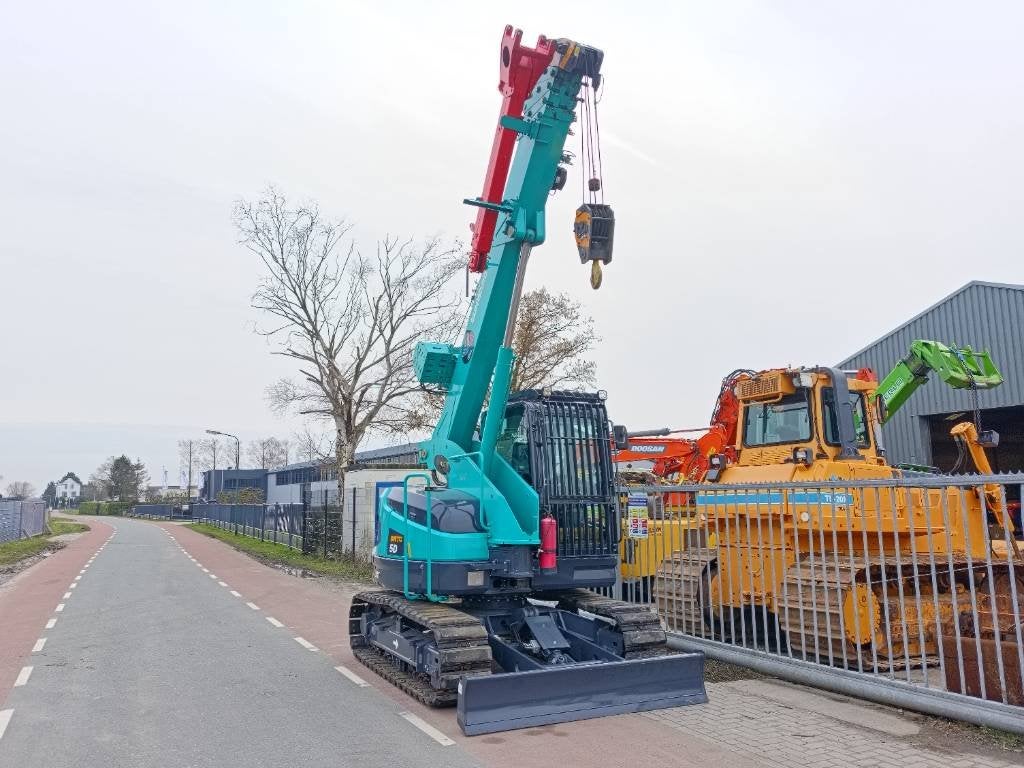Sunward SWTC 5 D rups hijskraan crane 10 tm 5000 kg 20 m, Zakelijke goederen, Machines en Bouw | Kranen en Graafmachines, Kraan