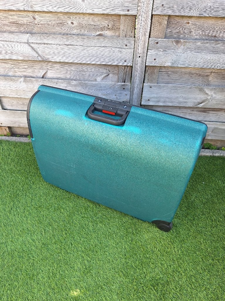 Carlton koffer, Sieraden, Tassen en Uiterlijk, Koffers, Gebruikt, Hard kunststof, 70 cm of meer, 55 cm of meer
