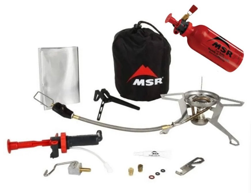 Brander benzine en gas MSR Whisperlite COMPLEET / NIEUW, Caravans en Kamperen, Kampeeraccessoires, Nieuw, Ophalen of Verzenden