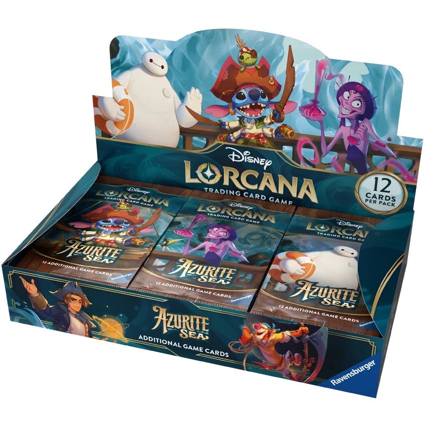 Disney Lorcana Azurite Sea Boosterbox, Ophalen of Verzenden, Nieuw, Boosterbox