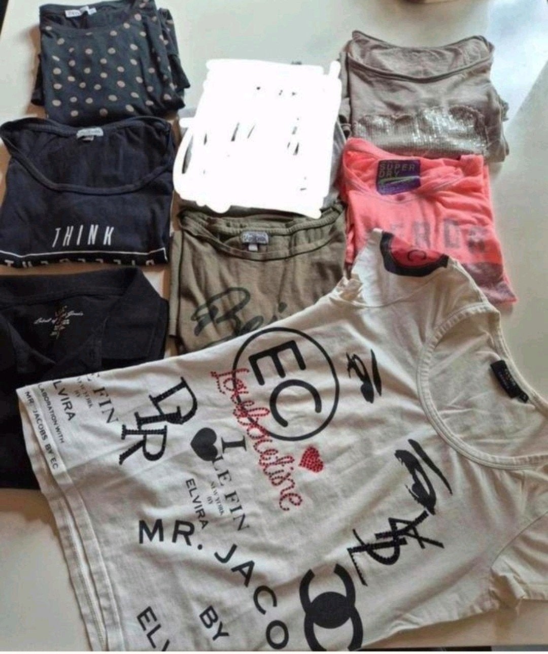 Dames kleding pakket zomer t shirts maat S/M, Ophalen of Verzenden, Zo goed als nieuw, Maat 36 (S)