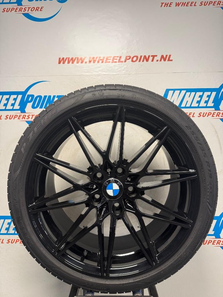 ZGAN! 19" Avus Velgen BMW 3-serie F30 F31 5x120 Pirelli RFT, 19 inch, Gebruikt, 255 mm, Banden en Velgen