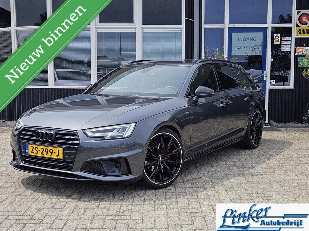Audi A4 Avant 35 TFSI Sport S line black edition NL-Auto/ TR, Auto's, Audi, Gebruikt, Euro 6, 4 cilinders, A4