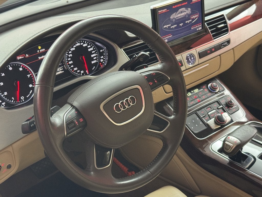 Audi A8 4.0 TFSI quattro Lang Pro Line+ | Stoel verwarming |, Auto's, Audi, Automaat, Euro 5, Gebruikt, Blauw