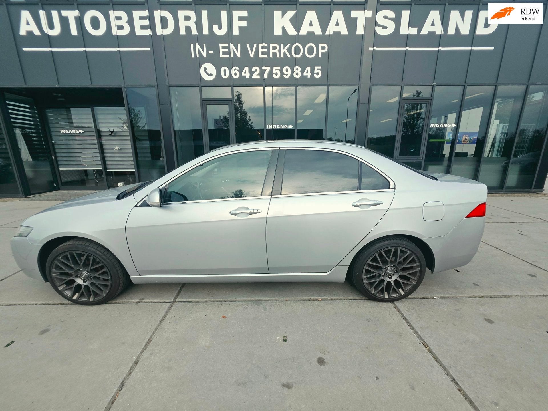 Honda Accord 2.4i Type-S Airco - Automaat - LPG-g3 -, Auto's, Stof, Gebruikt, Zwart, 11 km/l