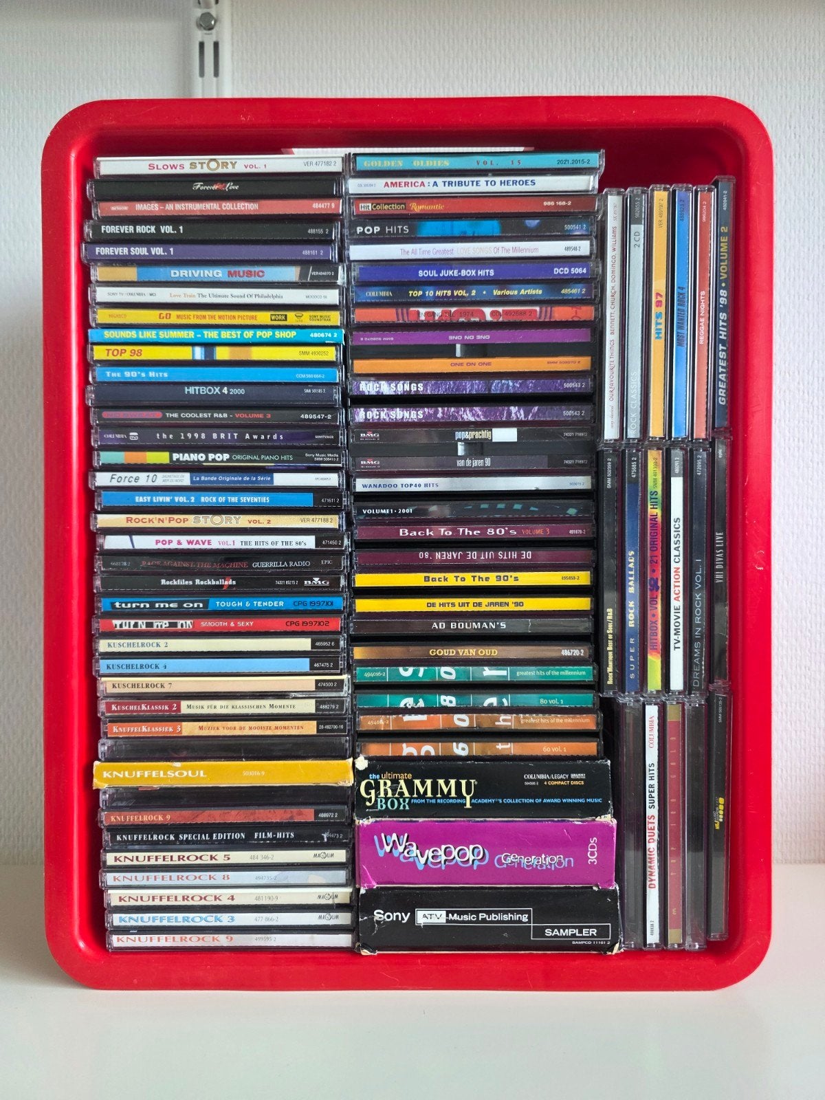 Grote collectie diverse CD's - Pop, Rock, Soul, Jukebox Hits, Ophalen, Gebruikt, Pop, Inclusief doosje