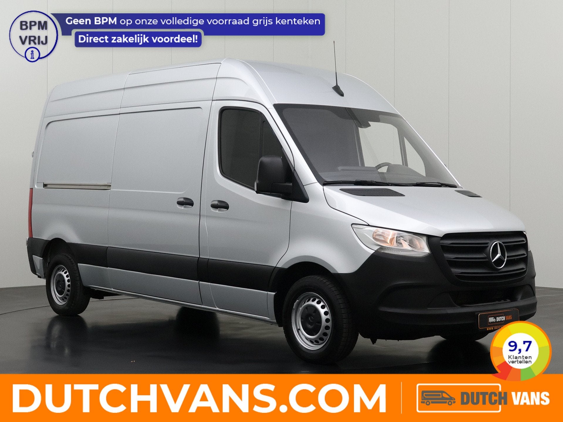Mercedes-Benz Sprinter 9G-Tronic Automaat L2H2 | Multimedia, Automaat, Gebruikt, Euro 6, 150 pk