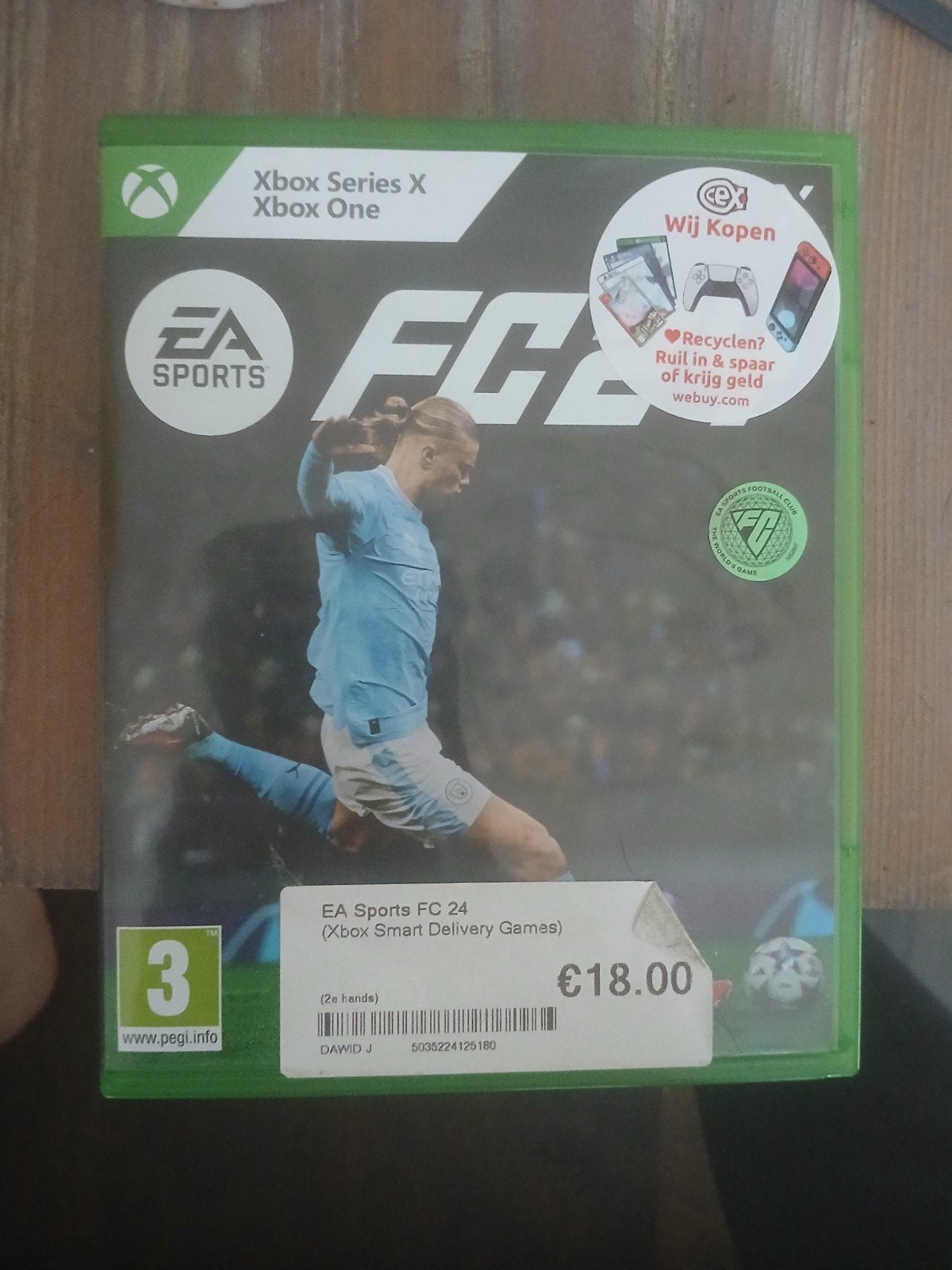 Fifa 24, Ophalen of Verzenden, Zo goed als nieuw, Xbox Series X