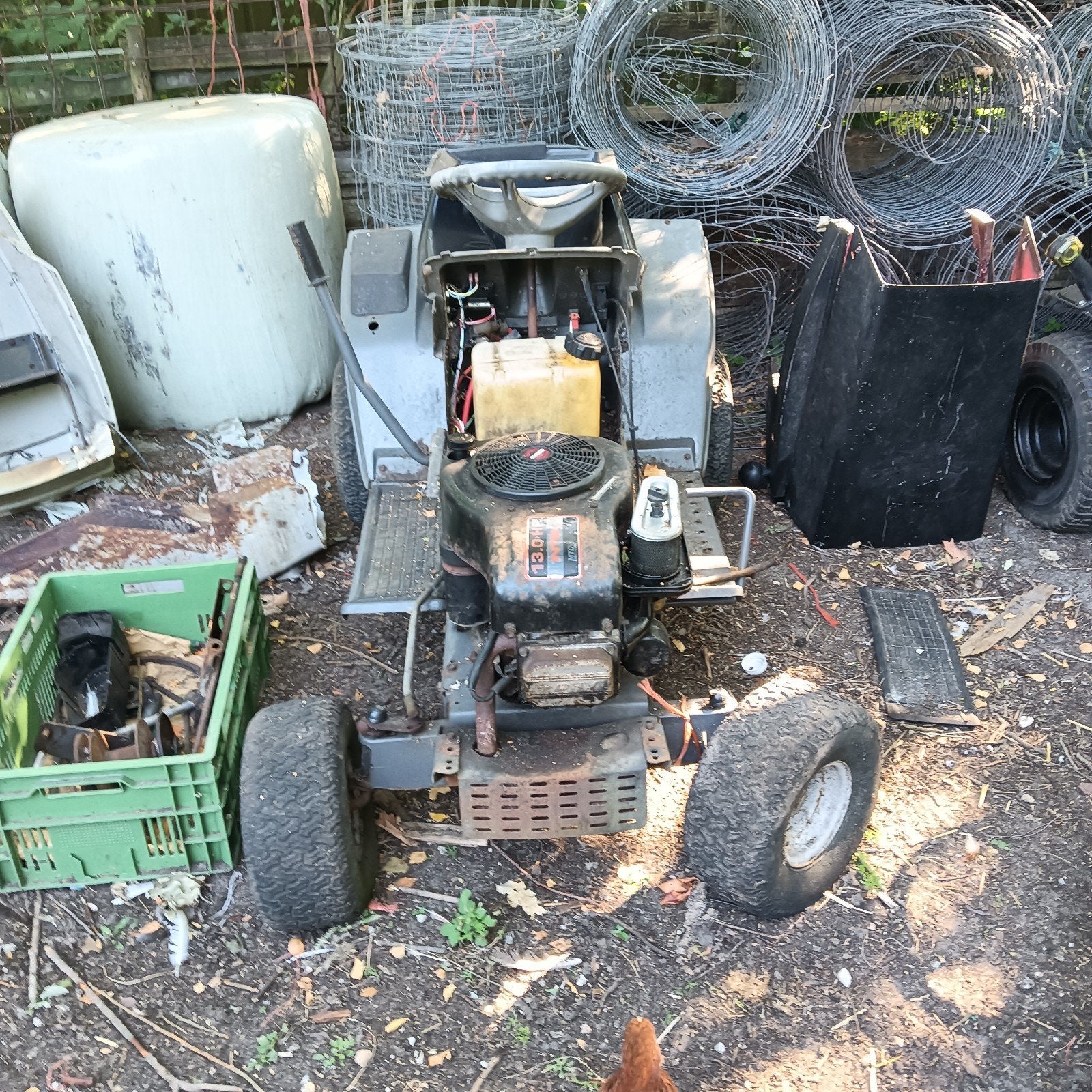 2 zitmaaiers( loop, sloop, onderdelen), Tuin en Terras, Zitmaaiers, Ophalen, Gebruikt
