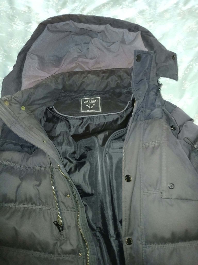 Cars Jeans winterjas maat XL - Zo goed als nieuw, Zwart, Maat 56/58 (XL), Zo goed als nieuw, Ophalen