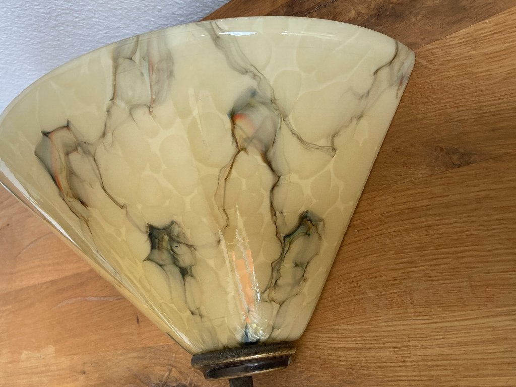 wandlamp vintage, Ophalen, Gebruikt, E14 (klein), Meerkleurig