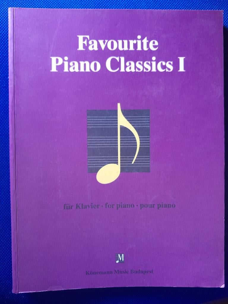 Favorite Piano Classics deel 1, Muziek en Instrumenten, Bladmuziek, Klassiek, Les of Cursus, Ophalen of Verzenden, Zo goed als nieuw