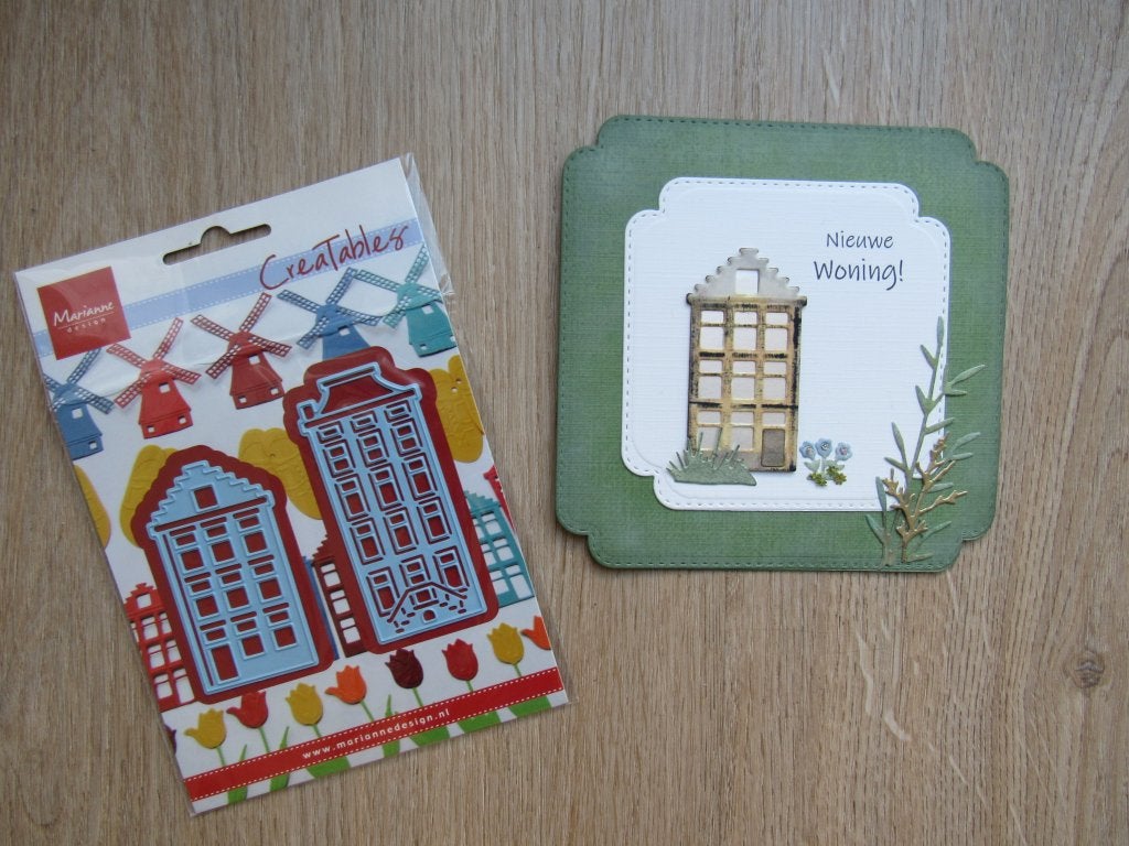 Stans- en embossingmallen huizen, Ophalen of Verzenden, Nieuw, Overige thema's, Pons of Mal