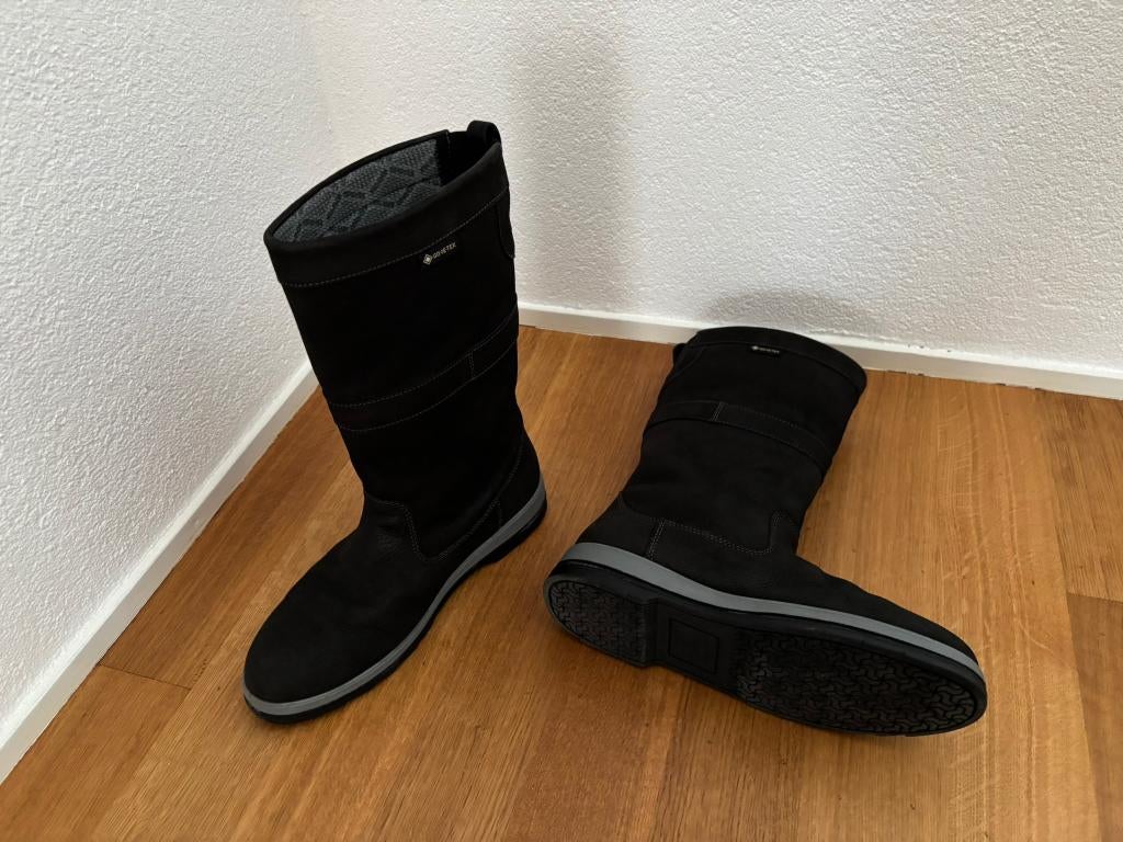 Dubarry Ultima zeillaarzen zwart – maat 44, Watersport en Boten, Zeil- of Surfschoenen, Heer, Ophalen of Verzenden, Zo goed als nieuw