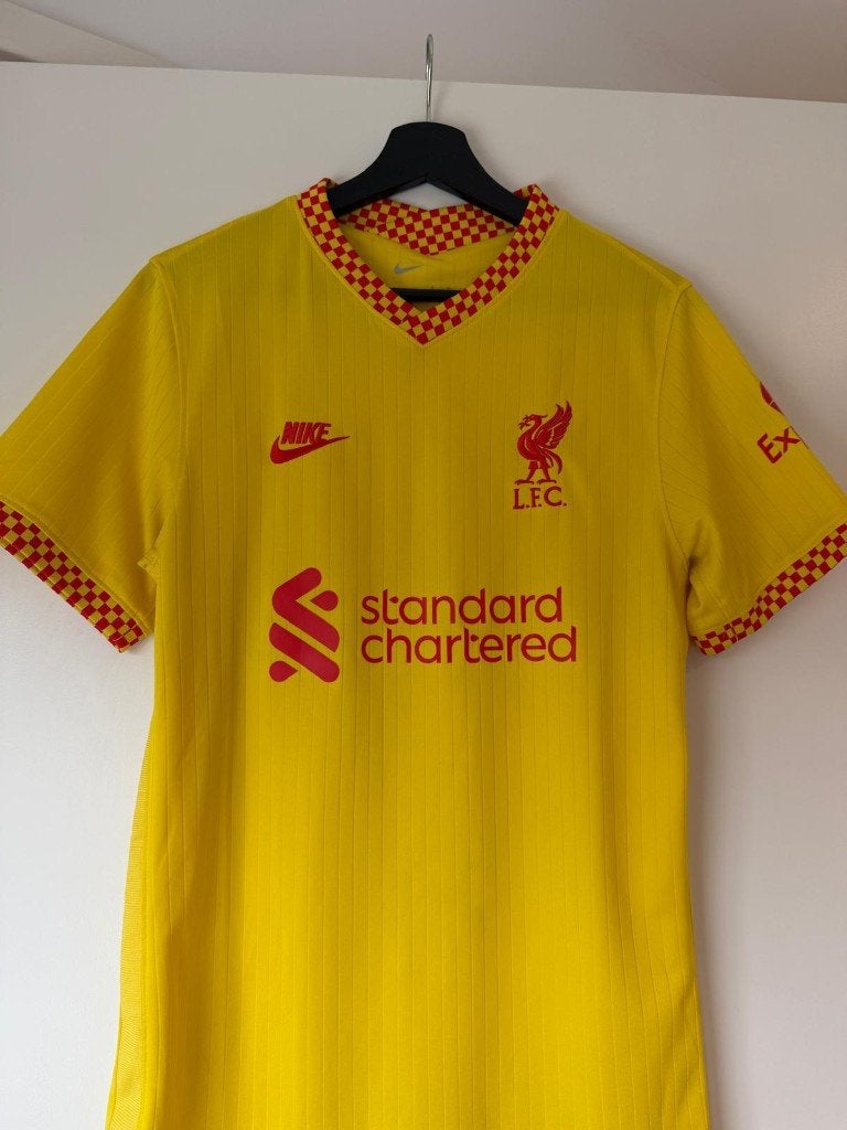 Officieel Liverpool Derde Shirt 21/22 - Maat S - Topconditie, Maat S, Ophalen of Verzenden, Zo goed als nieuw, Shirt