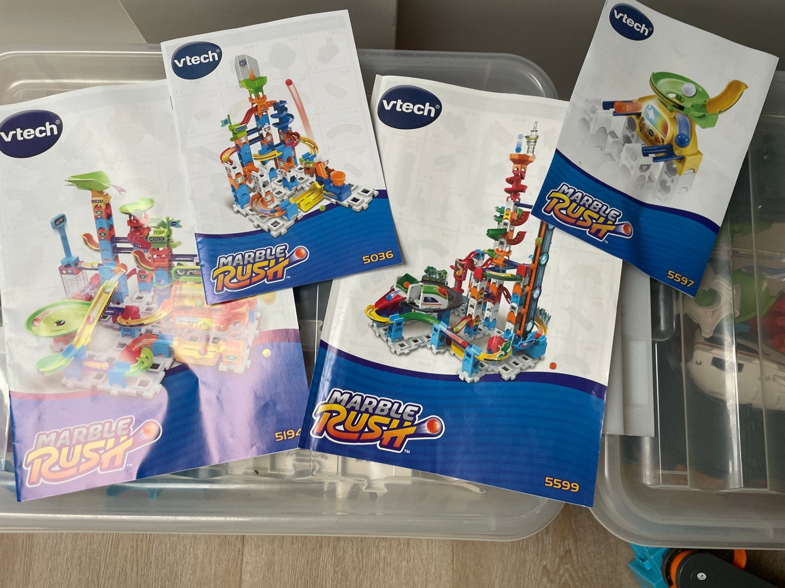 VTech Marble Rush knikkerbaan set - Grote collectie, Ophalen of Verzenden, Zo goed als nieuw, 4 tot 6 jaar