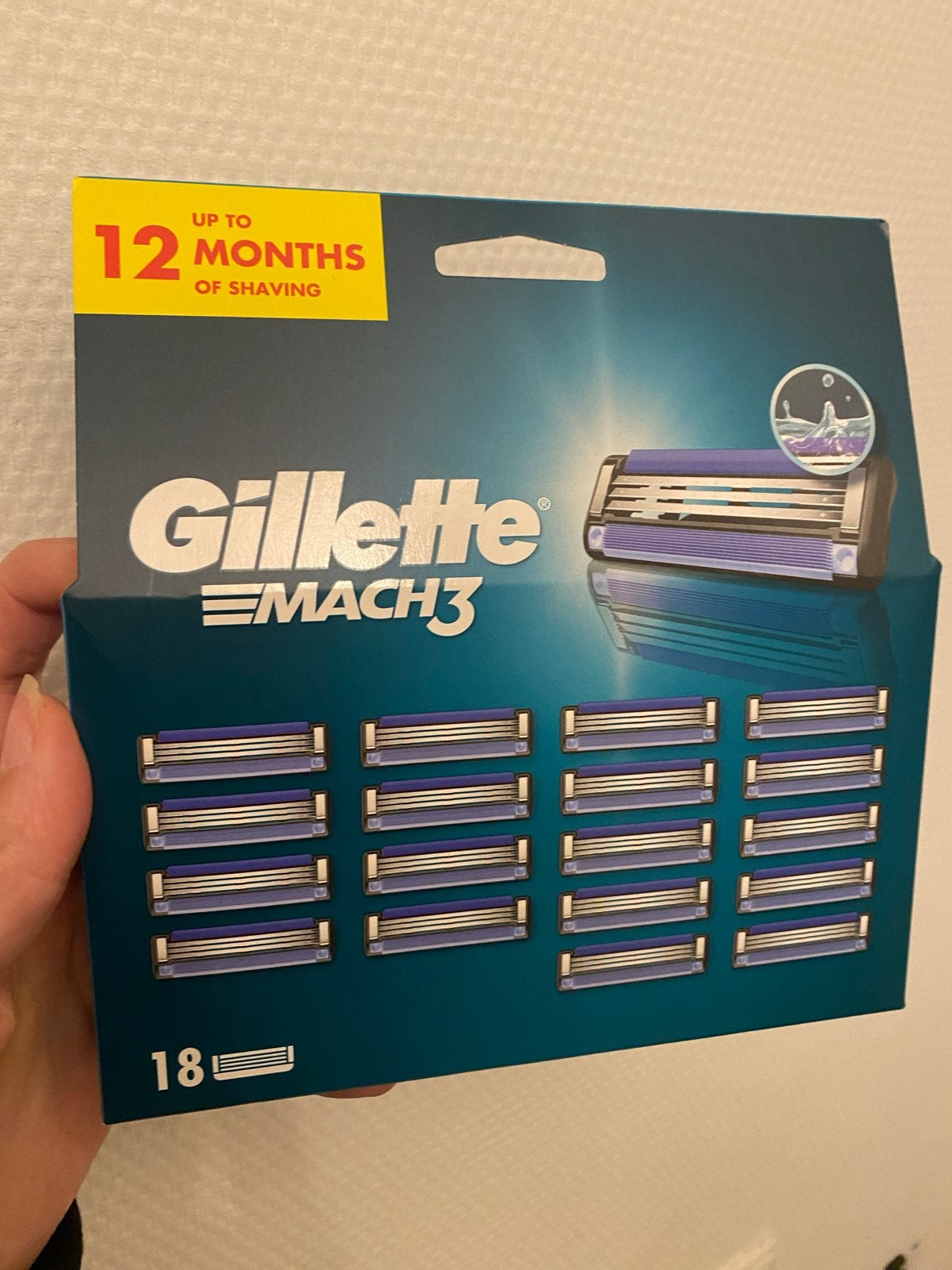 Gillette Mach3 Scheermesjes - 18 stuks, Ophalen of Verzenden, Nieuw, Overige typen