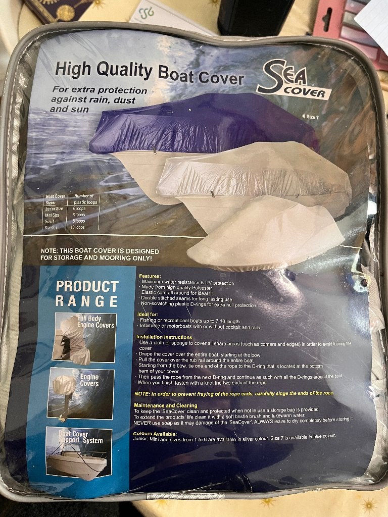 Belship Boat cover 427-488cmSize 1, Ophalen, Nieuw, Overige typen