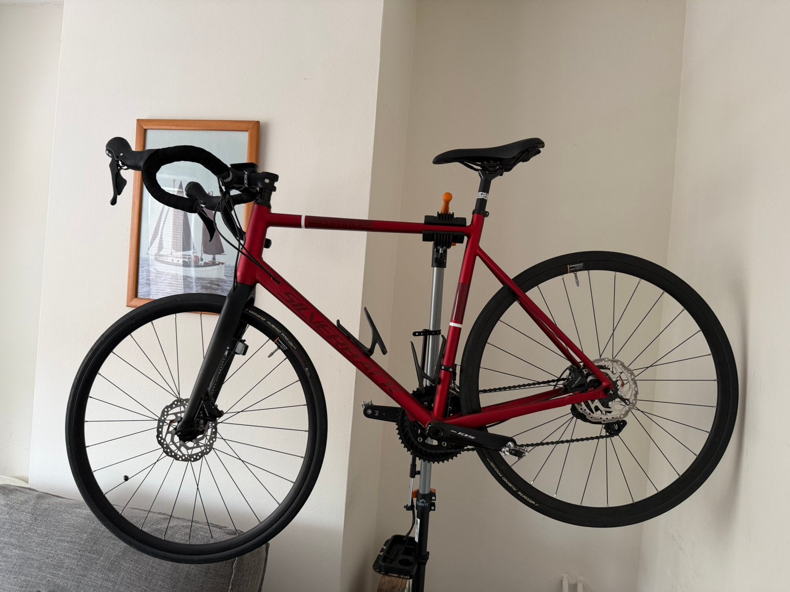 SILVERBACK STRELA ELITE 105 11S, Fietsen en Brommers, Fietsen | Racefietsen, Overige merken, Aluminium, Ophalen of Verzenden, Zo goed als nieuw