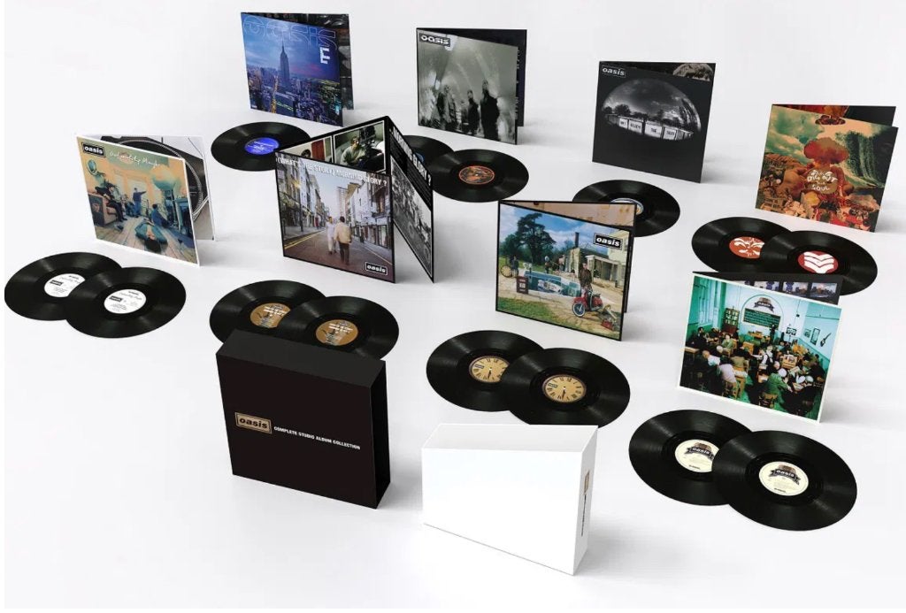 Vinyl 14LP Boxset Oasis Complete Studio Collection NIEUW, Boxset, Pop, Boxset, Ophalen of Verzenden