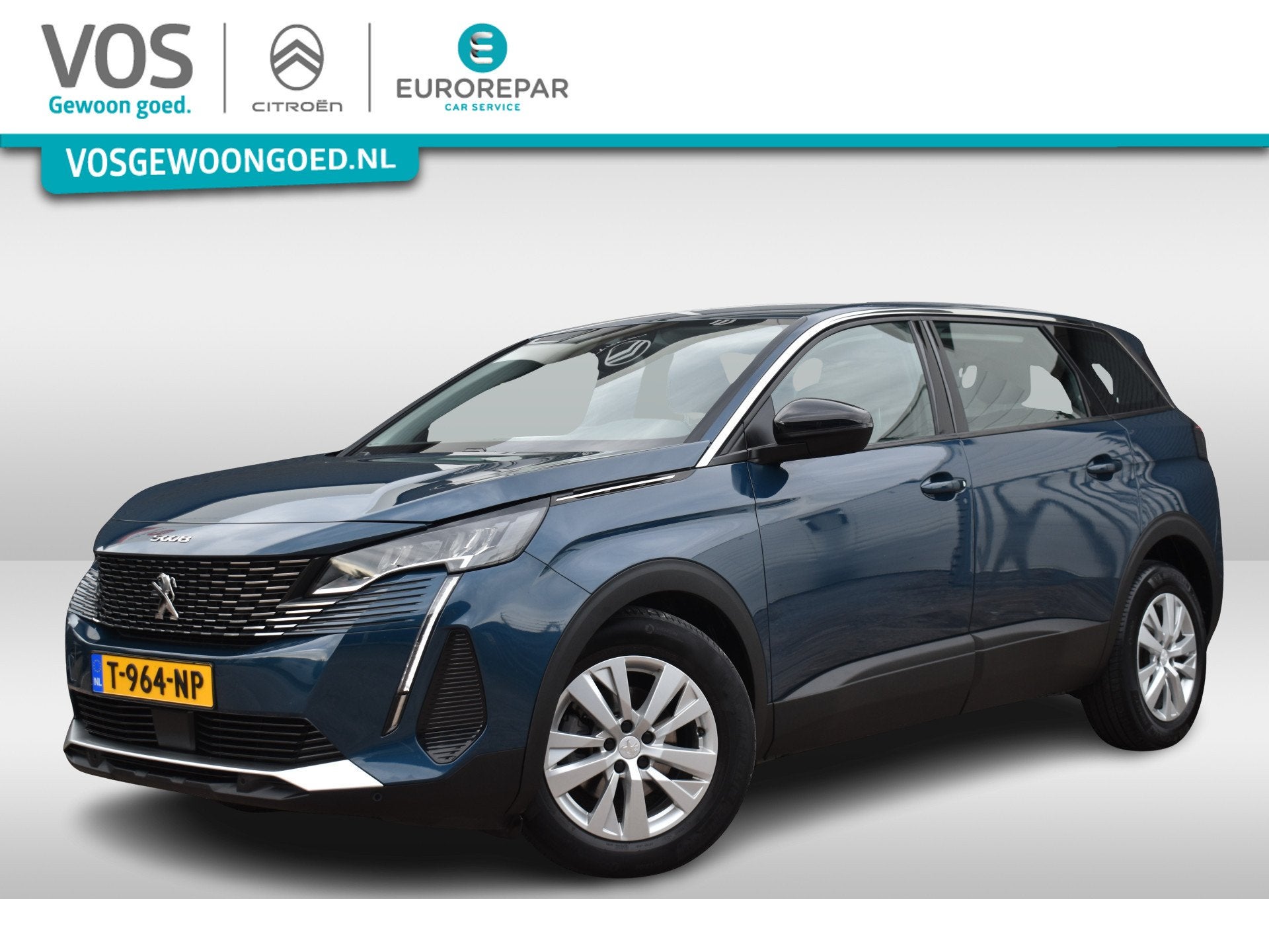 Peugeot 5008 PureTech 130 EAT8 Automaat GT | 7-persoons | Na, Dealer onderhouden, Stof, Gebruikt, 1199 cc