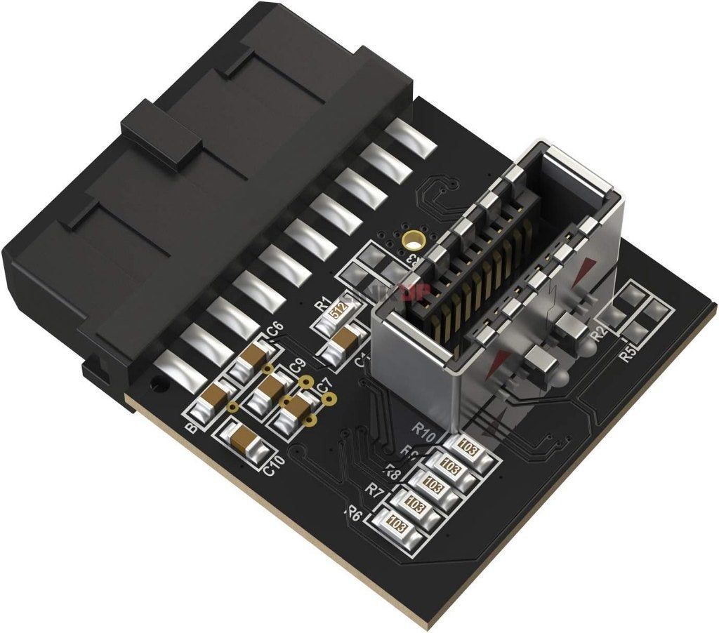 LINKUP USB 3.0 Motherboard Header to 3.1 Front Panel Adapter, Verzenden, Nieuw