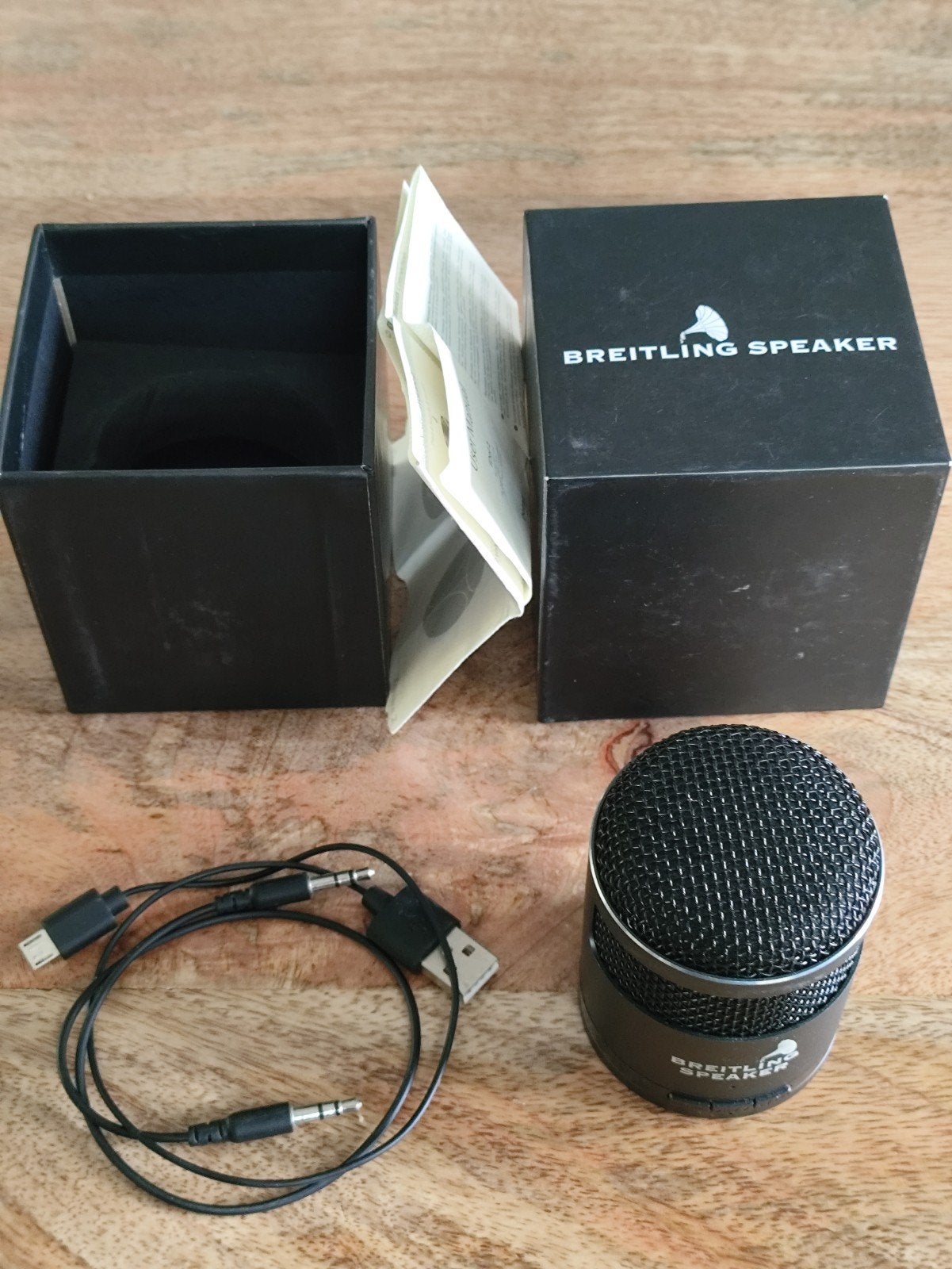 T.K. originele Breitling Bleutooth Speaker, Baselworld., Ophalen of Verzenden, Zo goed als nieuw