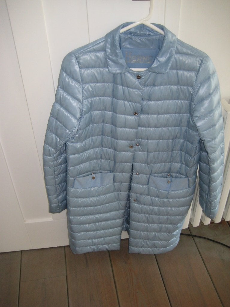 Herno, Ophalen of Verzenden, Zo goed als nieuw, Maat 38/40 (M), Blauw