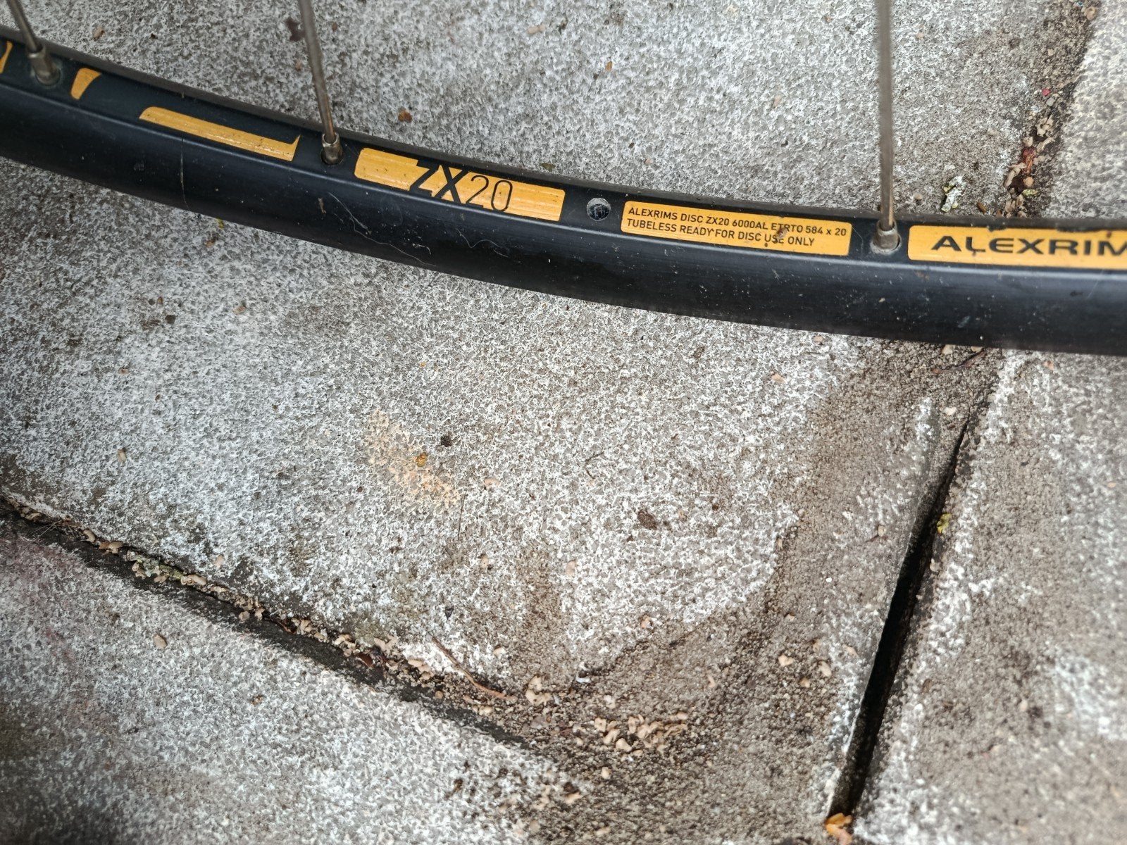 Alexrims ZX20 Achterwiel met Cassette - Gebruikt, Wiel, Gebruikt, Alexrims, Elektrische fiets