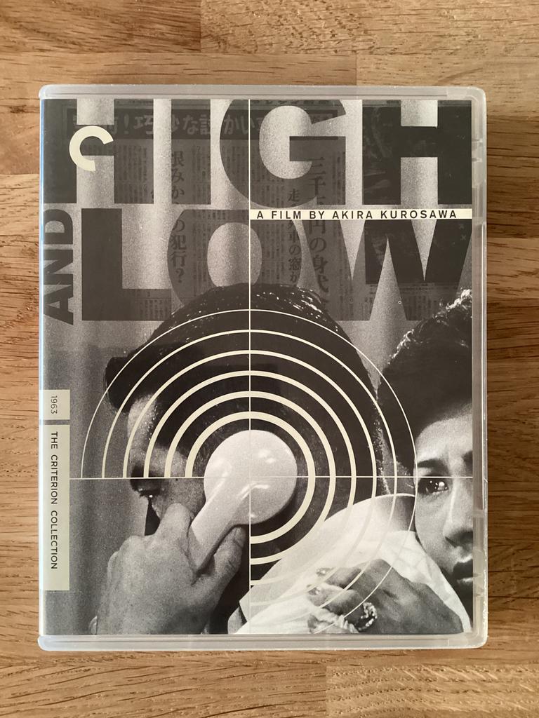 High and Low - Criterion Collection - Blu-ray Regio A, Cd's en Dvd's, Blu-ray, Ophalen of Verzenden, Zo goed als nieuw