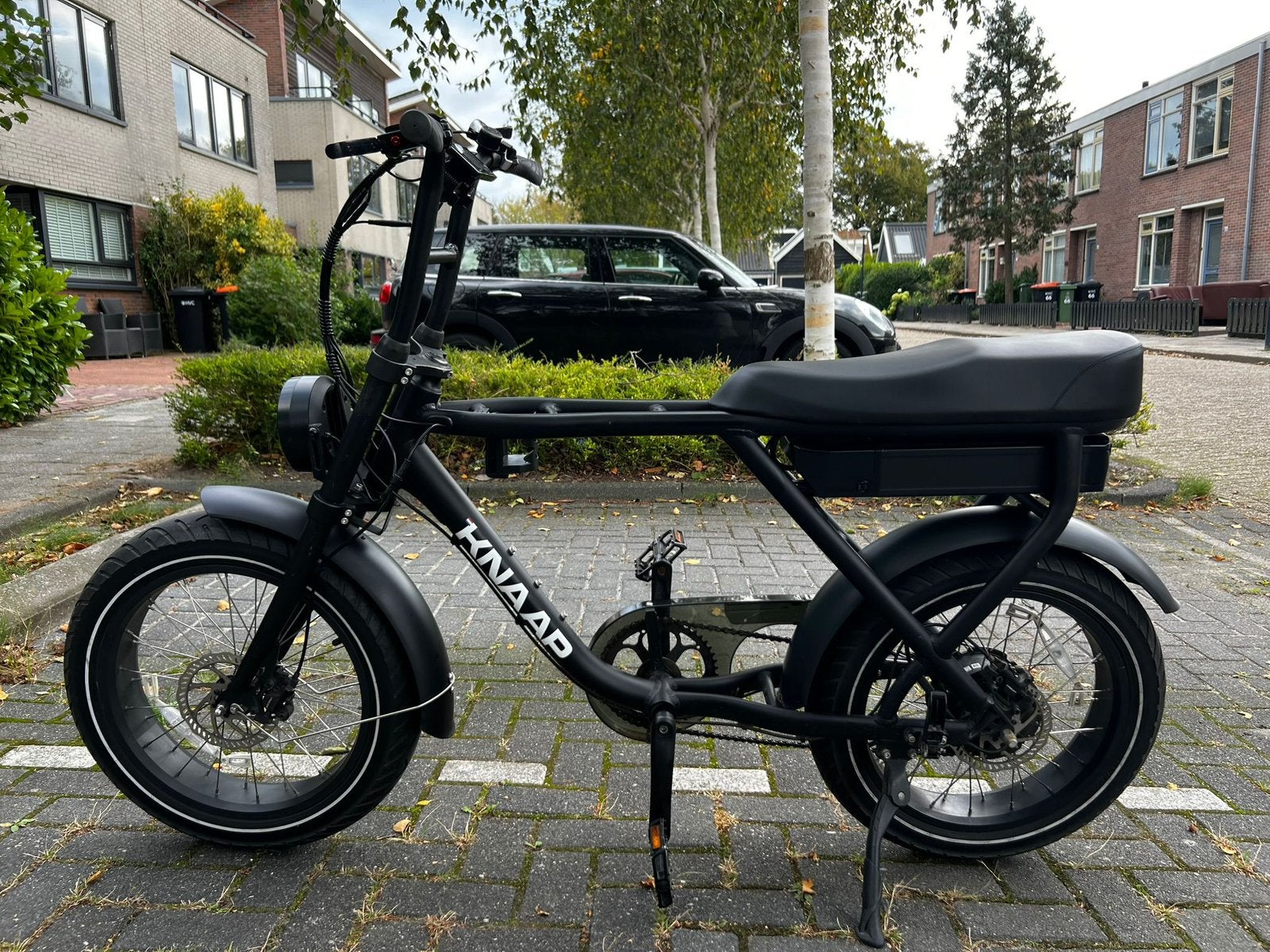 Knaap AMS fatbike (nieuwe type), Fietsen en Brommers, Zo goed als nieuw, 59 cm of meer, 50 km per accu of meer, Ophalen