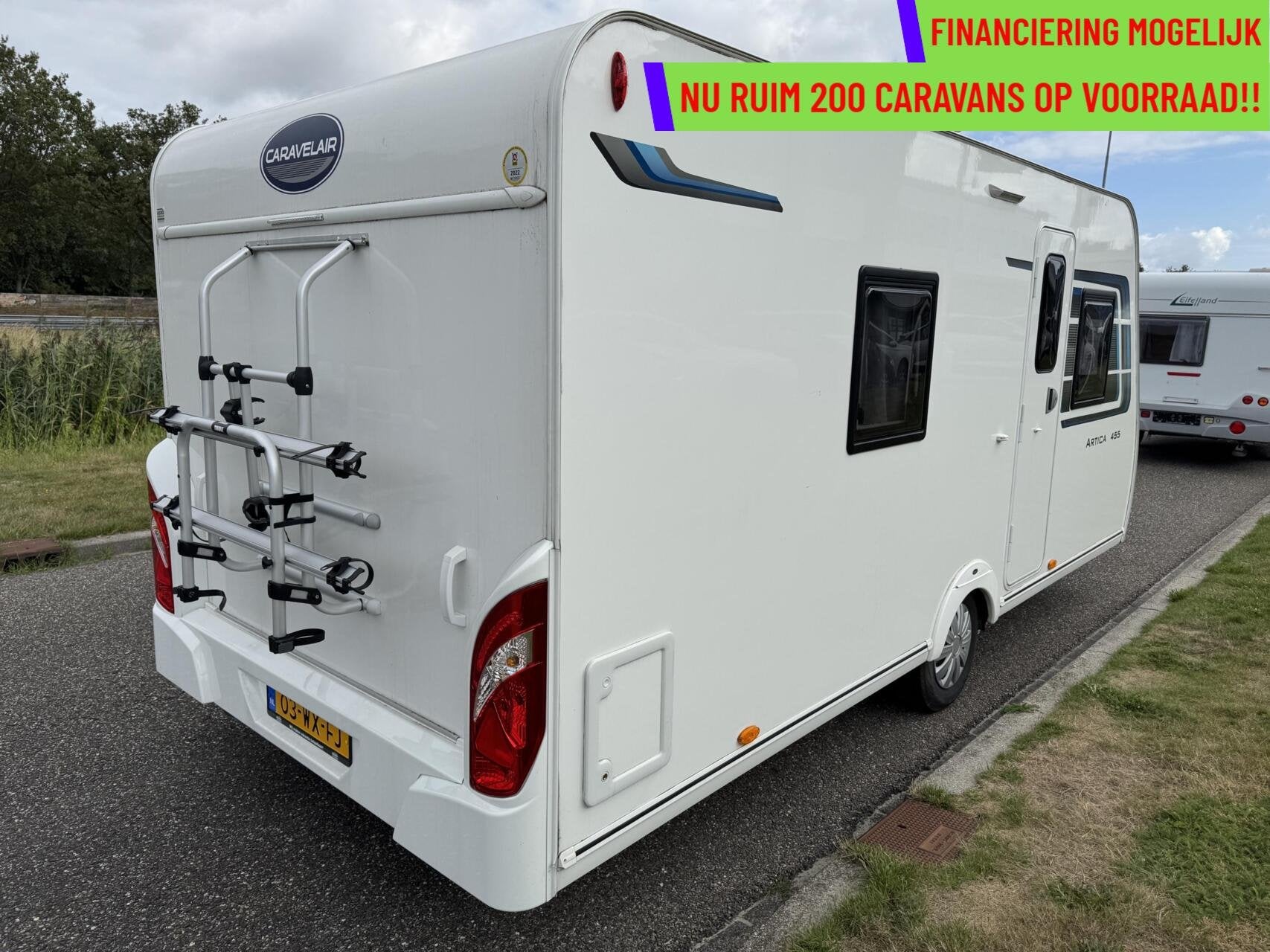 CARAVELAIR ARTICA 455, FRANSBED, RONDZIT, MOVER, VOORTENT, Rondzit, Bedrijf, 6 tot 7 meter, Mover
