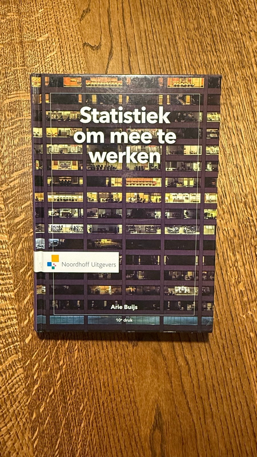 Statistiek om mee te werken - Arlie Buijs (10e druk), Ophalen of Verzenden, Gamma, Zo goed als nieuw, HBO