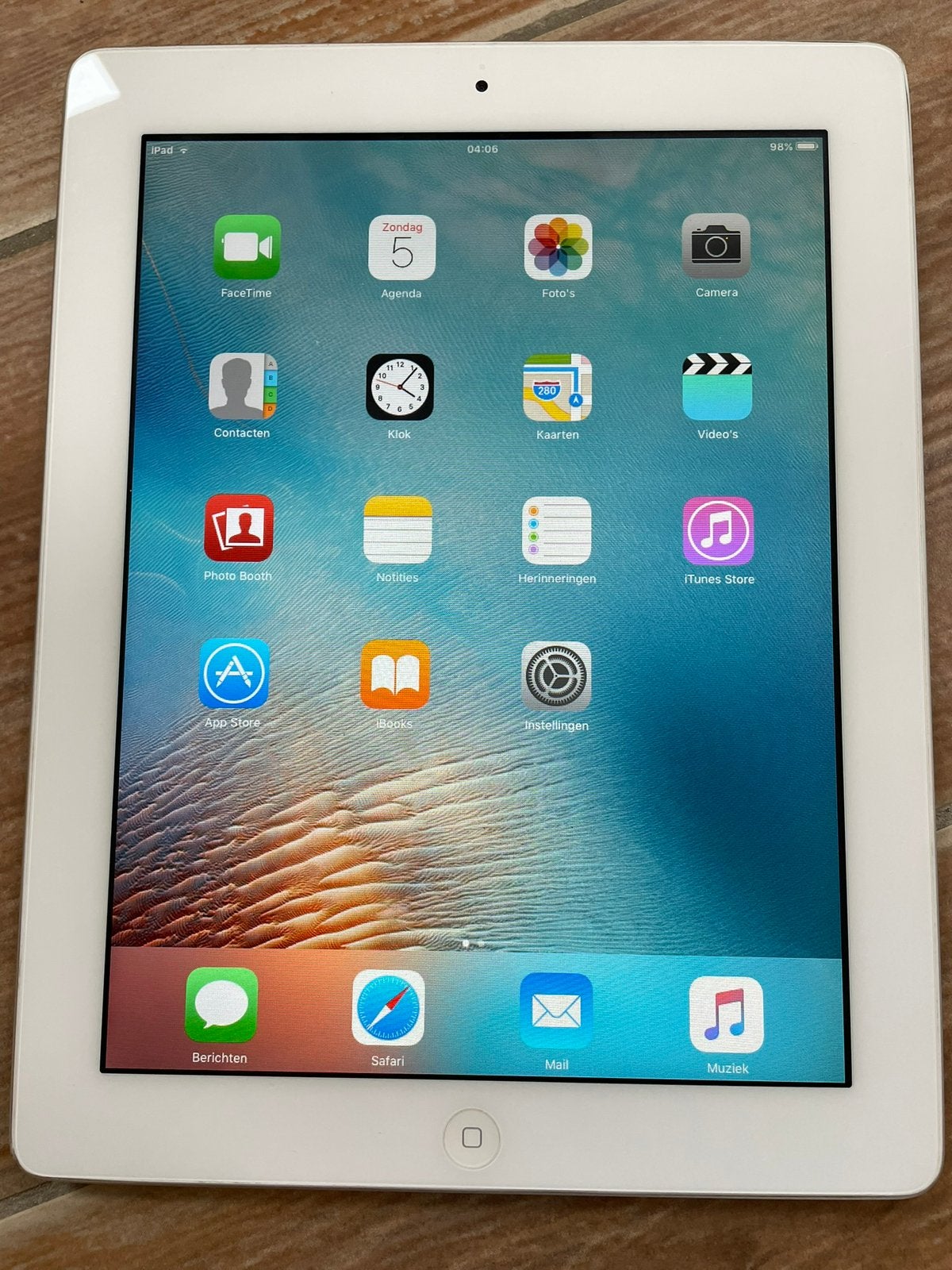 Apple iPad 32GB, Gebruikt, 32 GB, Apple iPad, Wit