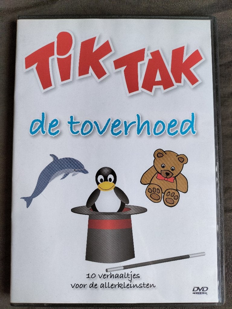 Tik Tak - de toverhoed, Cd's en Dvd's, Alle leeftijden, Ophalen of Verzenden, Zo goed als nieuw