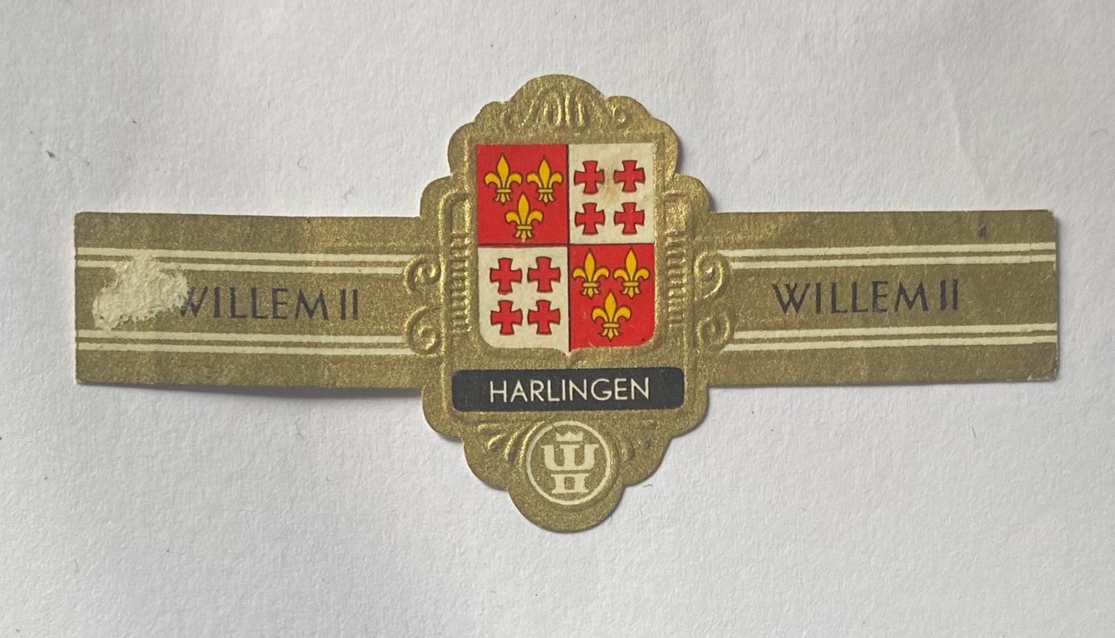 Sigarenbandje Harlingen, Ophalen of Verzenden, Zo goed als nieuw, Sigarenbandjes