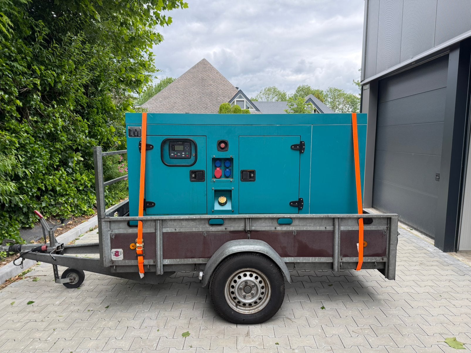 DAMATT CA-30 37,5 KVA diesel Generator 61 uur! CE Iso9001!, Doe-het-zelf en Verbouw, Aggregaten, Dieselolie, Ophalen