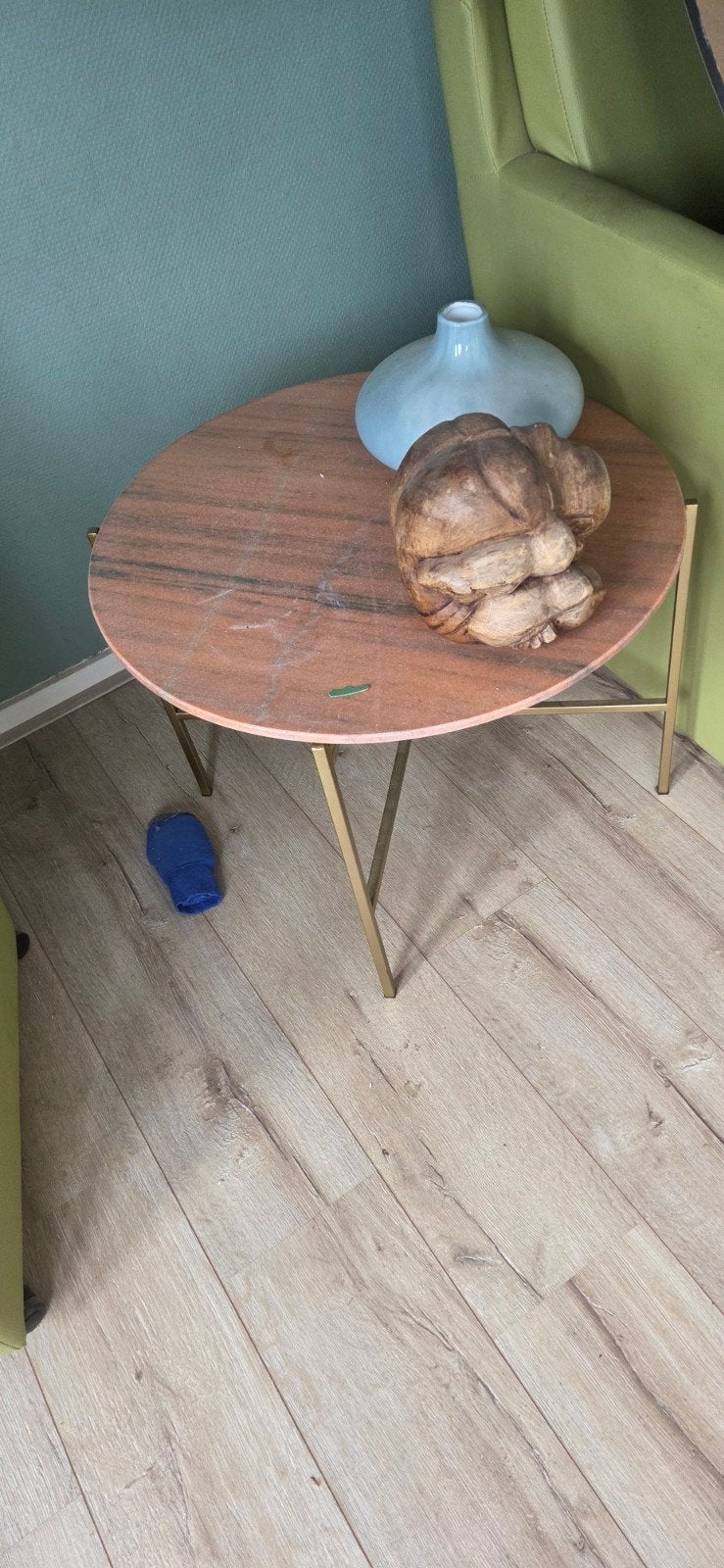 gratis tafel met accessoires, Ophalen, Gebruikt, Rechthoekig, 50 tot 100 cm