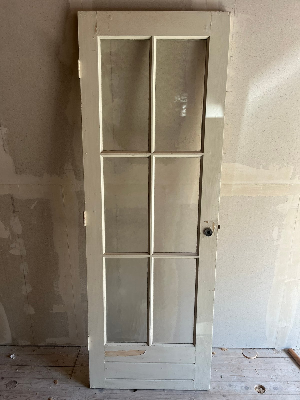 Deur met glas, Ophalen, Binnendeur, 200 tot 215 cm, Glas