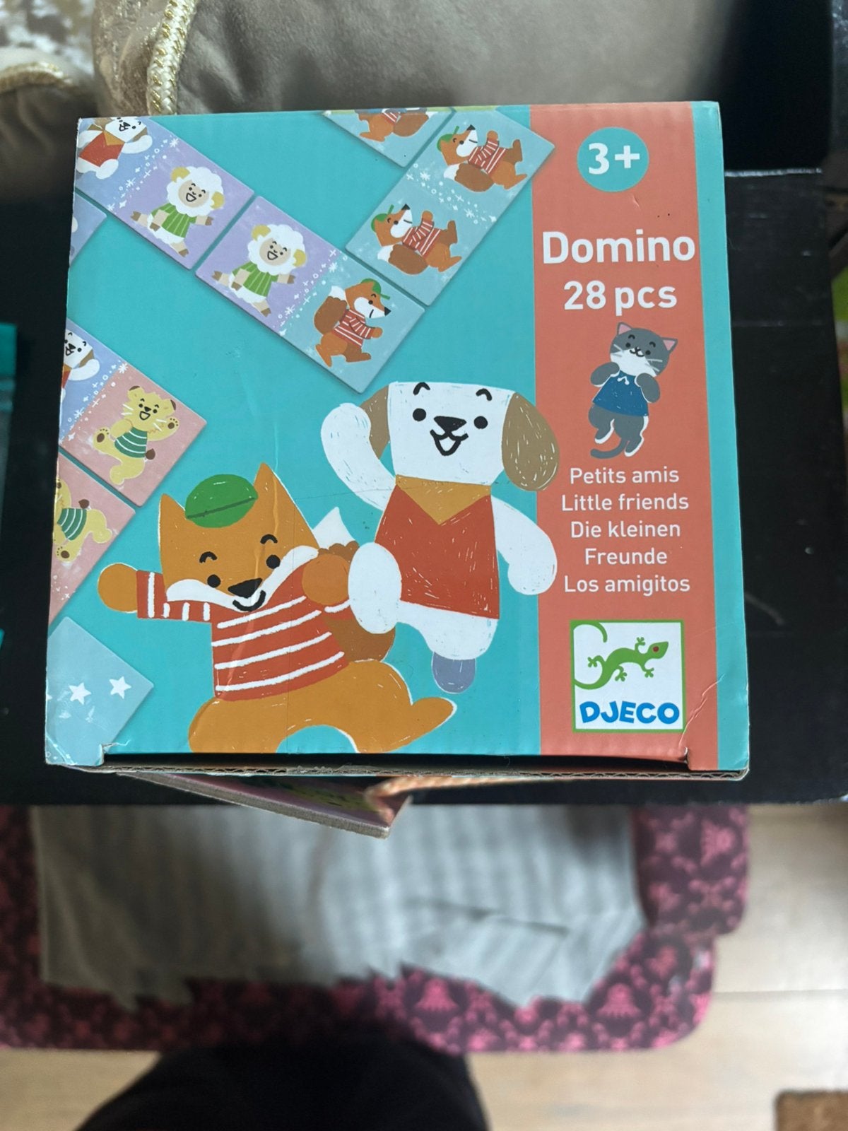 Kinder domino 28 st, Ophalen of Verzenden, Zo goed als nieuw