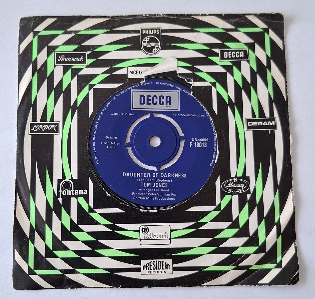 Tom Jones - Daughter of darkness, Gebruikt, Ophalen of Verzenden, Pop, Overige typen
