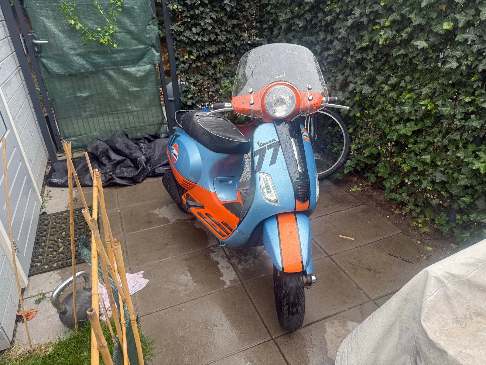 Vespa LX70 cc evt te ruil bied alles maar aan, Fietsen en Brommers, Ophalen, Gebruikt, Maximaal 45 km/u, 70 cc