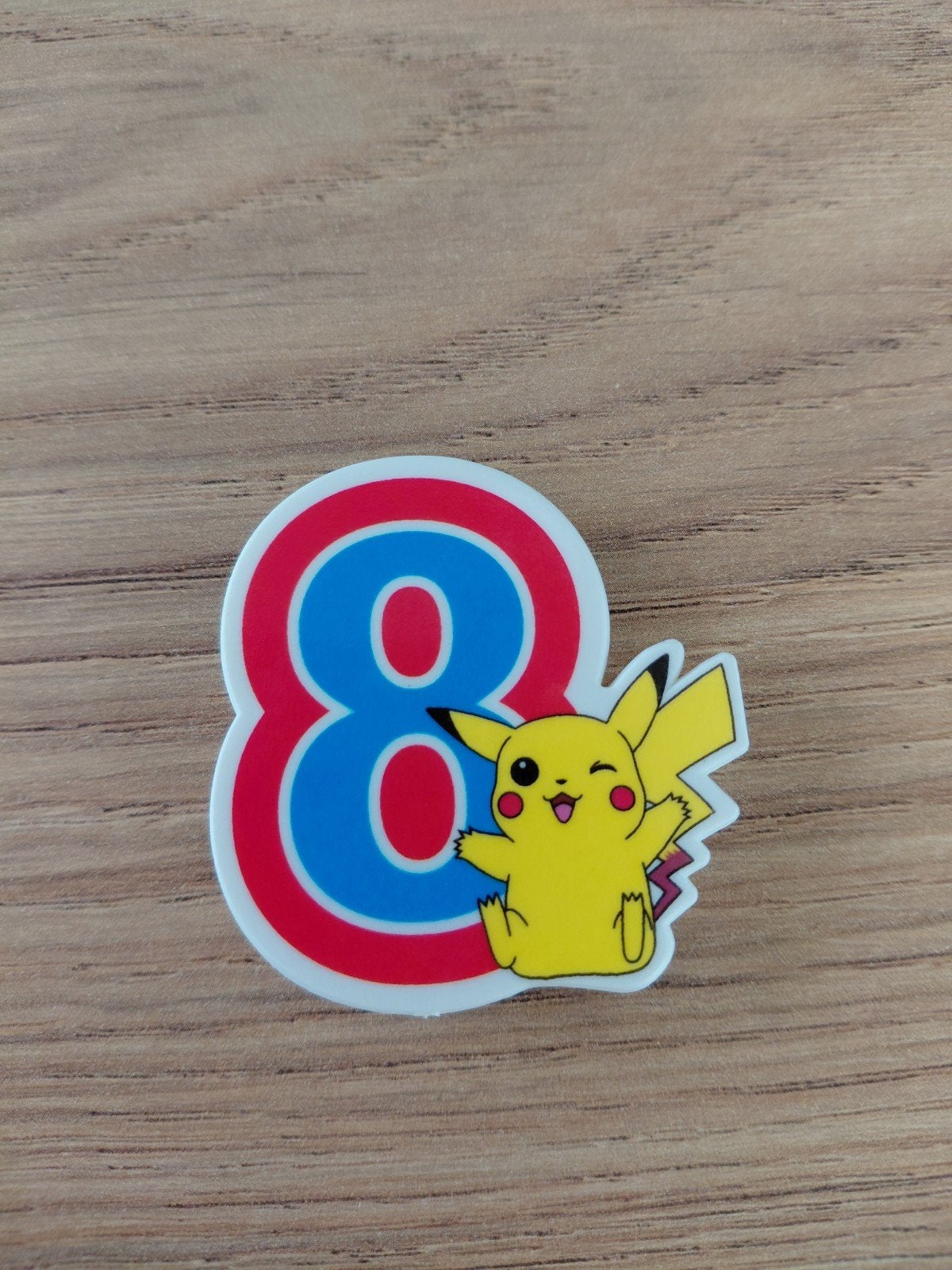 Pikachu & Cijfer 8 Speld - Pokémon, Ophalen of Verzenden, Zo goed als nieuw
