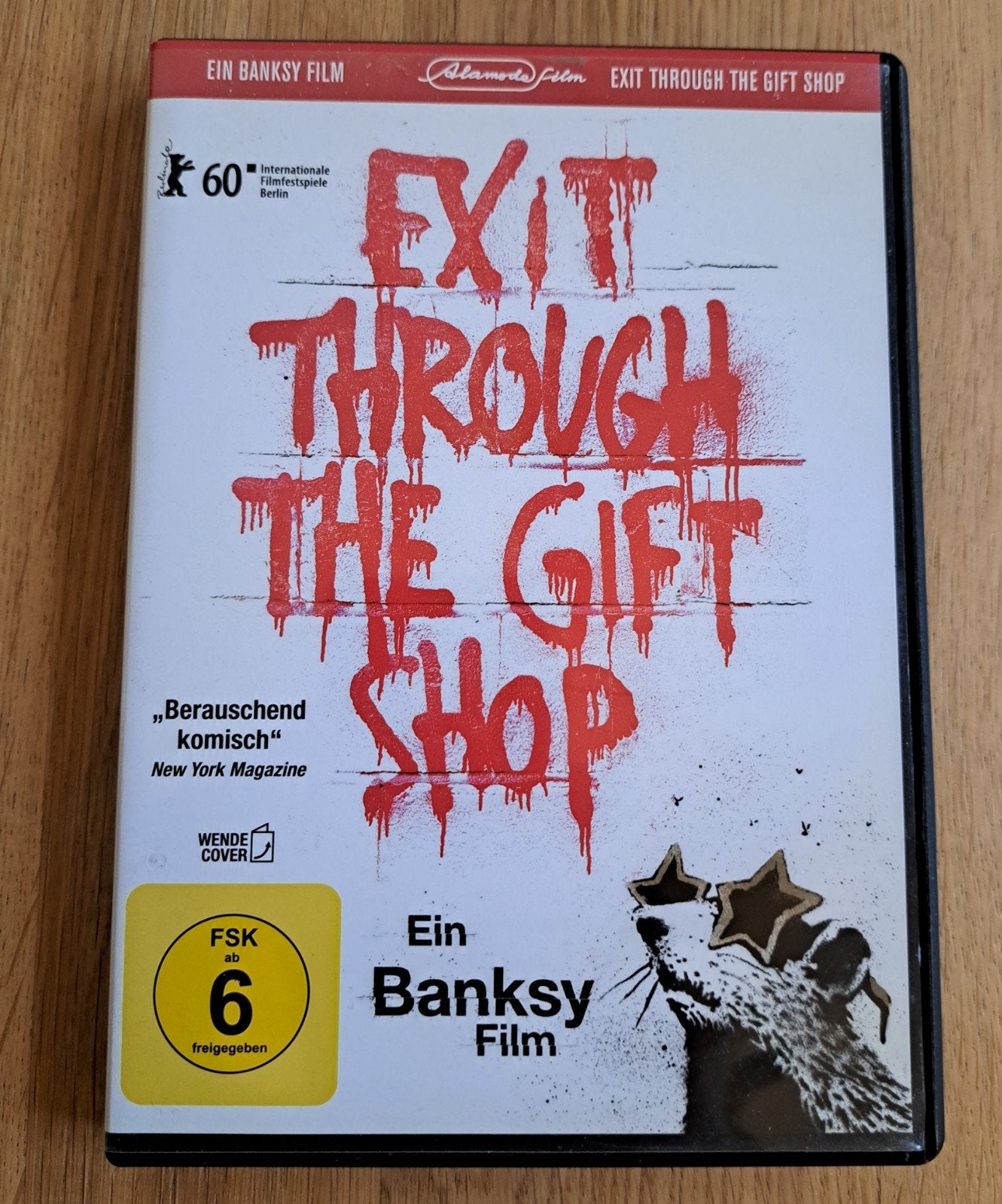DVD Banksy Exit through the giftshop Engels gesproken, Alle leeftijden, Ophalen of Verzenden, Zo goed als nieuw, Overige gebieden