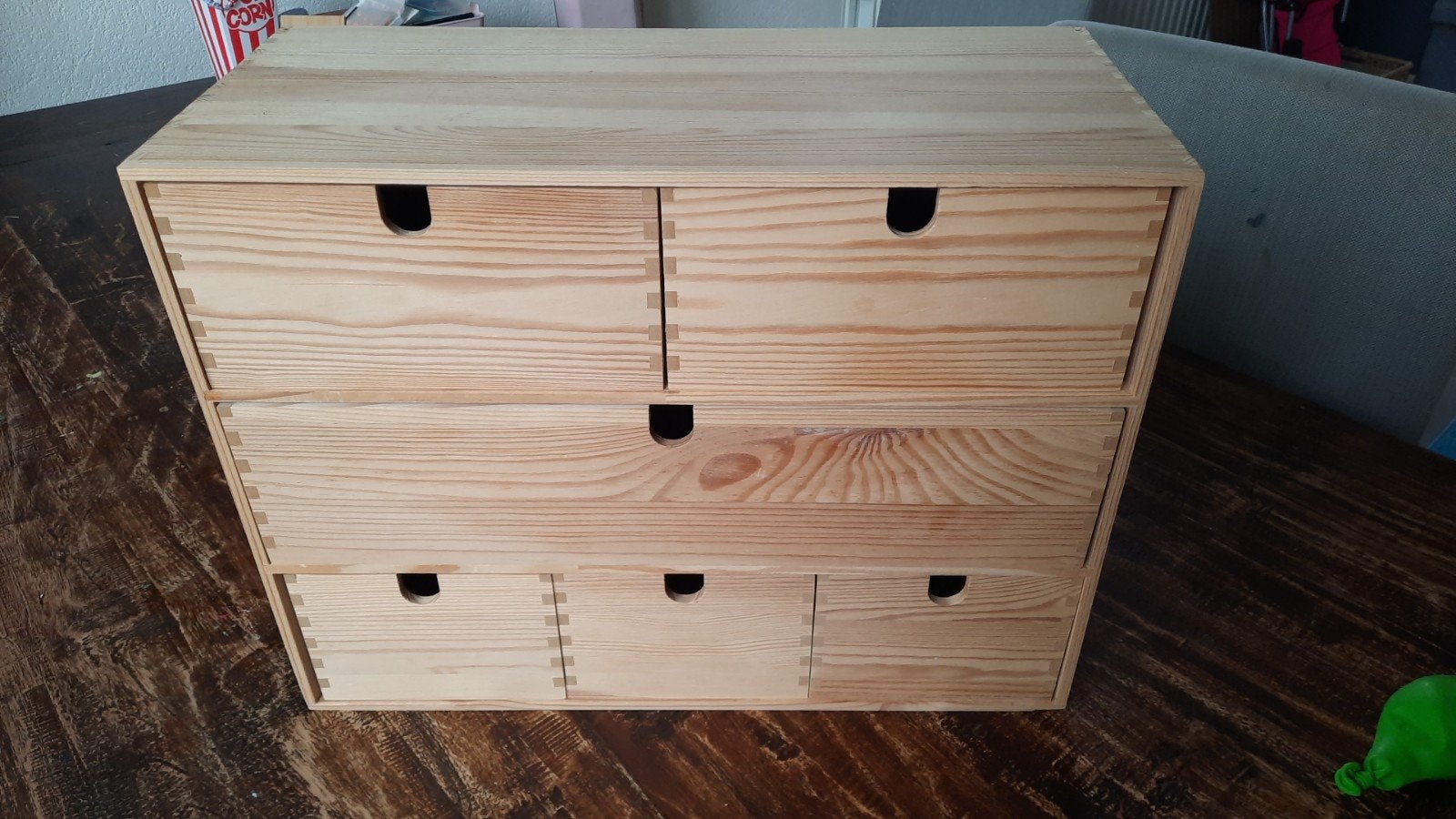 2x IKEA Moppe Mini Ladekastjes - Hout, Huis en Inrichting, Kasten | Ladekasten, Minder dan 50 cm, Gebruikt, Ophalen of Verzenden