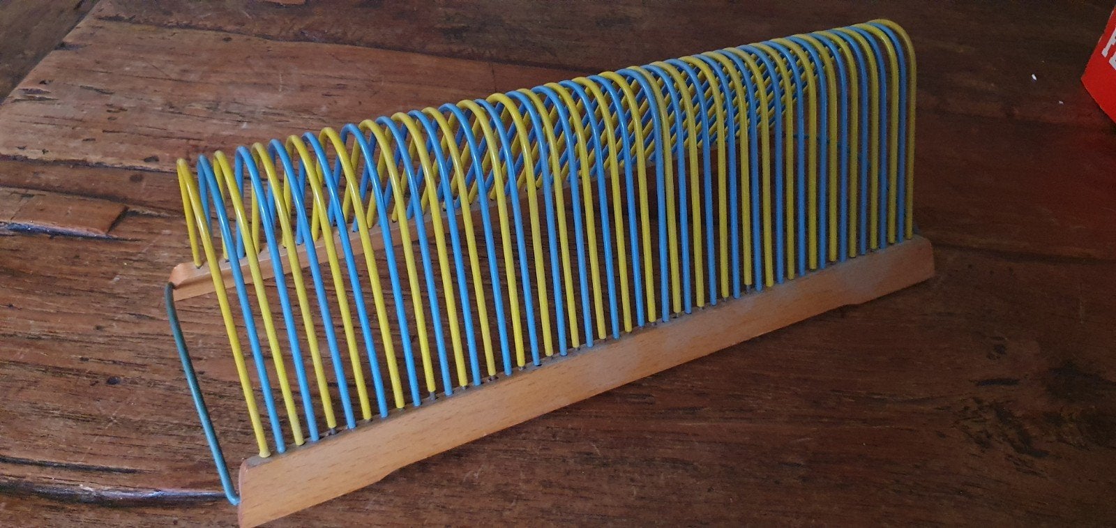 Vintage retro rekje platenrekje voor singles of elpees, Ophalen of Verzenden, Huis en Inrichting