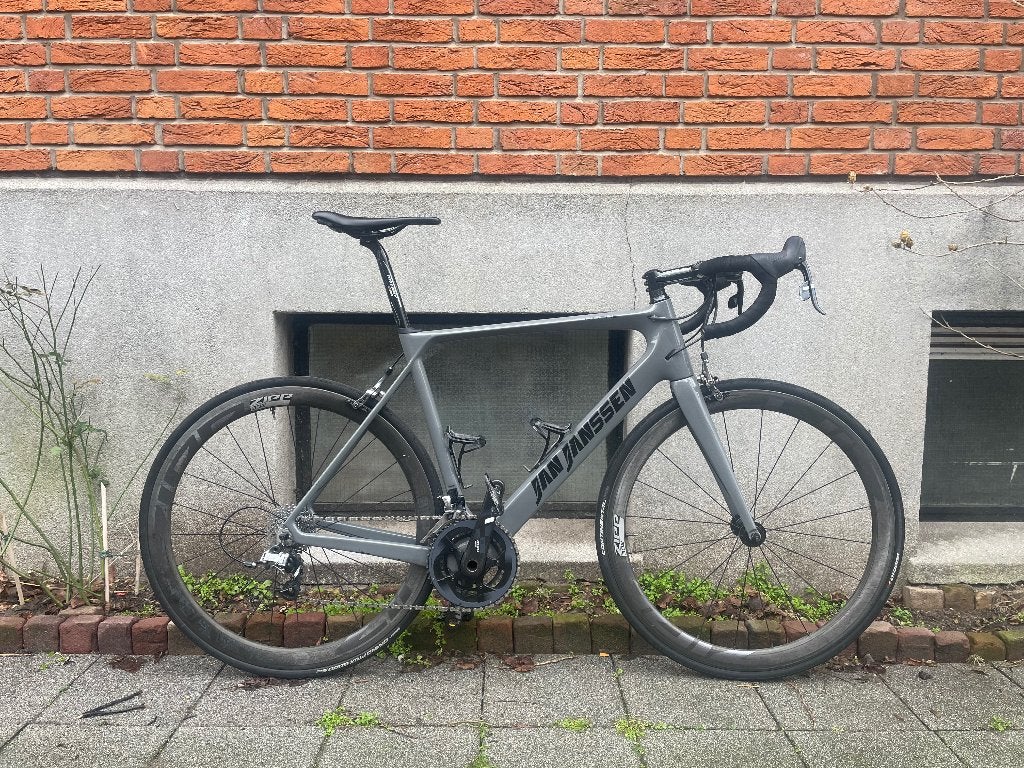 Jan Janssen Virage – Maat 56 – SRAM Force – Zipp 302 Carbon, Gebruikt, Velgrem, Meer dan 20 versnellingen, 53 tot 57 cm