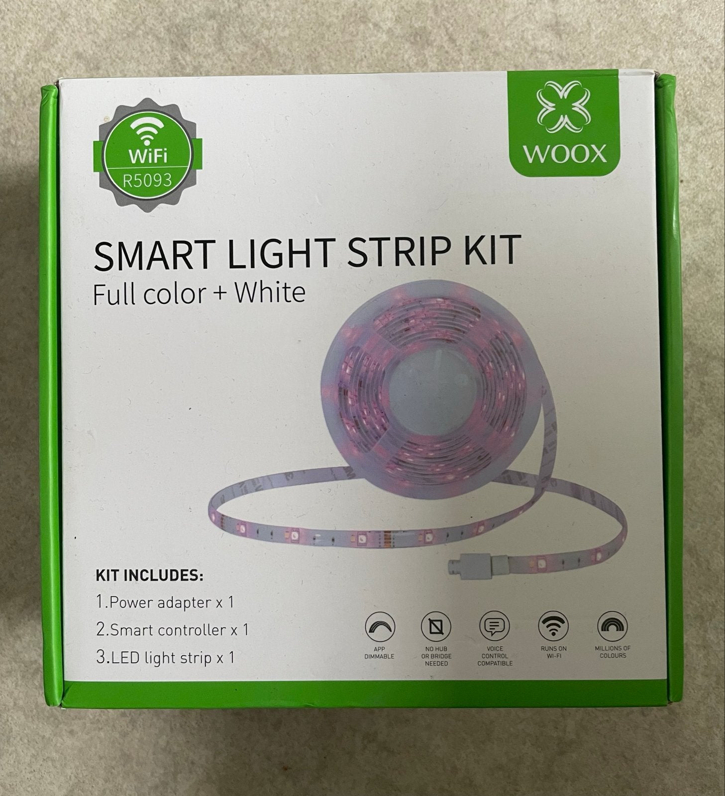 WOOX Smart LED Strip Kit, Overige merken, Meerkleurig, Nieuw, Ophalen of Verzenden
