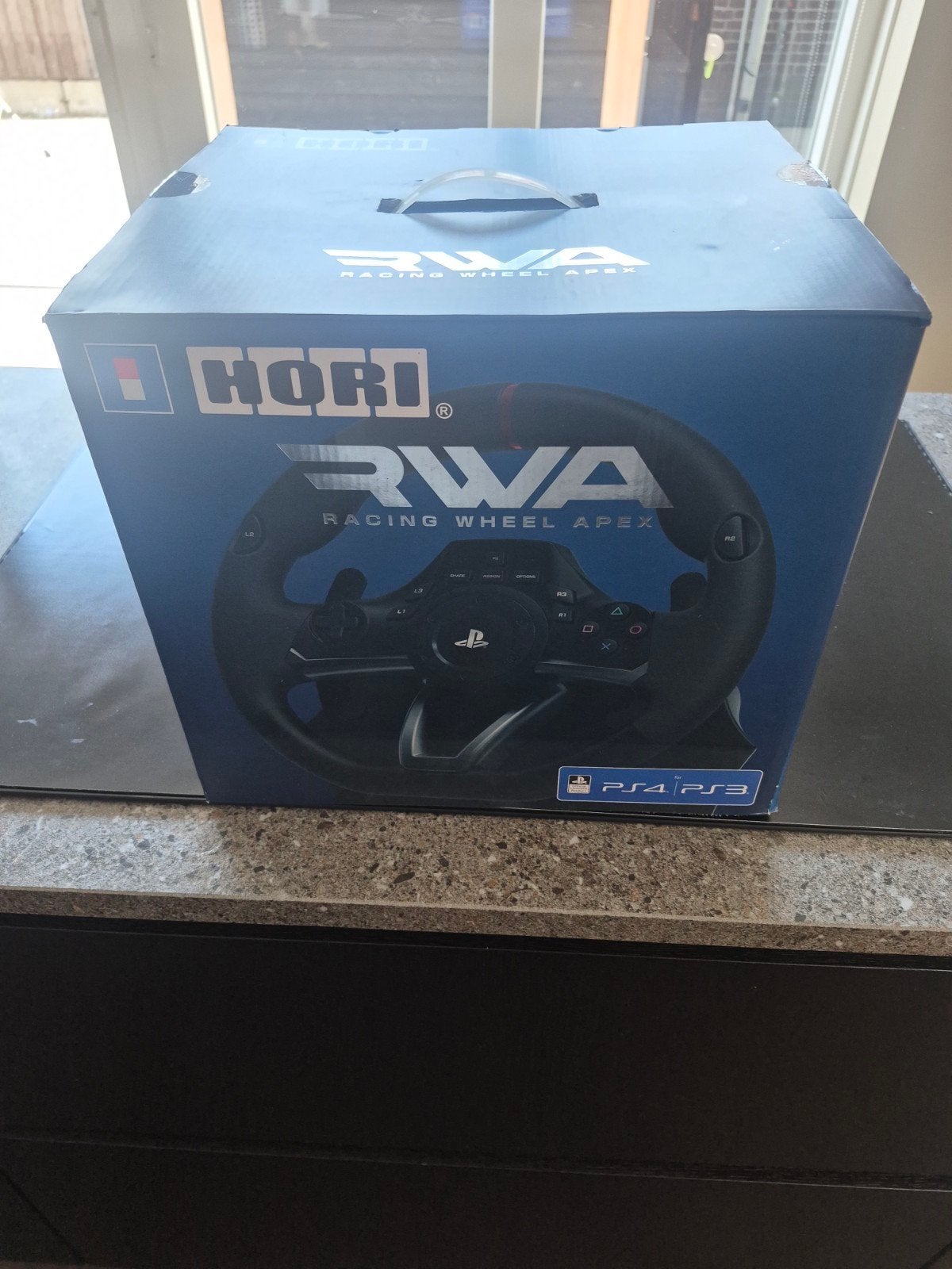 Hori Apex Racing Wheel - Zo goed als nieuw, Ophalen, Racestuur, PlayStation, Zo goed als nieuw