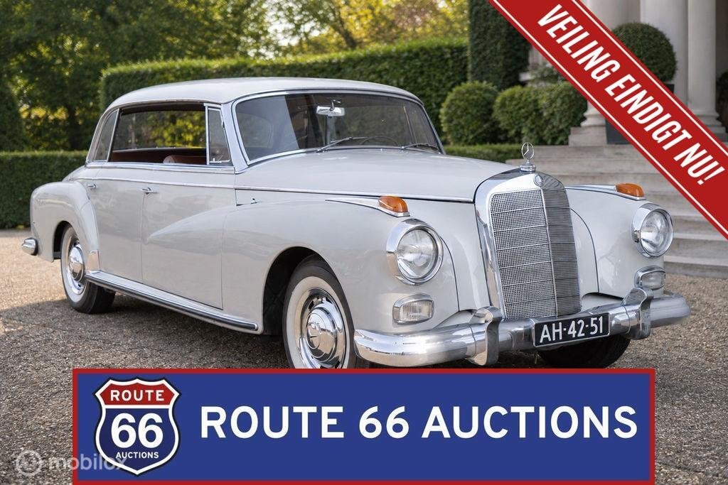 Mercedes-Benz 300 Adenauer | 1961 | Route 66 Auctions, Auto's, Oldtimers, Bedrijf, Te koop, Mercedes-Benz, Benzine, Overige carrosserieën
